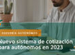cotizacion autonomos 2023