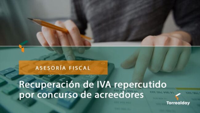 Recuperación de IVA repercutido