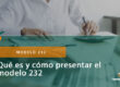 que es y como presentar el modelo 232