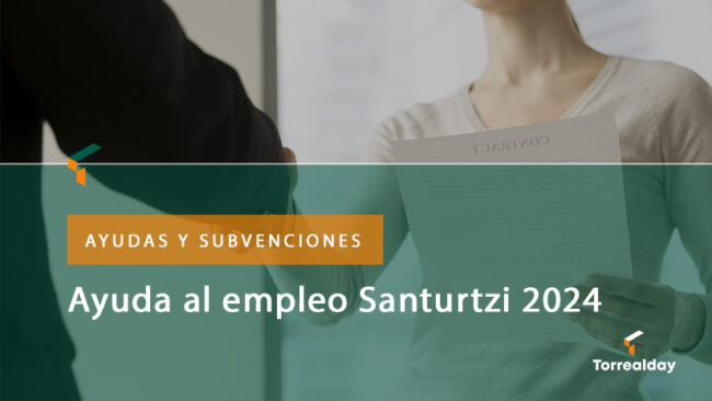 Ayuda al empleo Santurtzi 2024