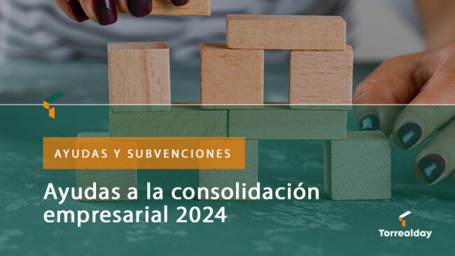 Ayudas a la consolidación empresarial 2024