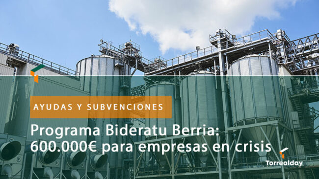 Programa Bideratu Berria 2025 para empresas en crisis