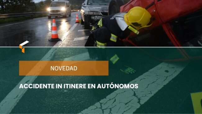 Accidente in itinere en autónomos