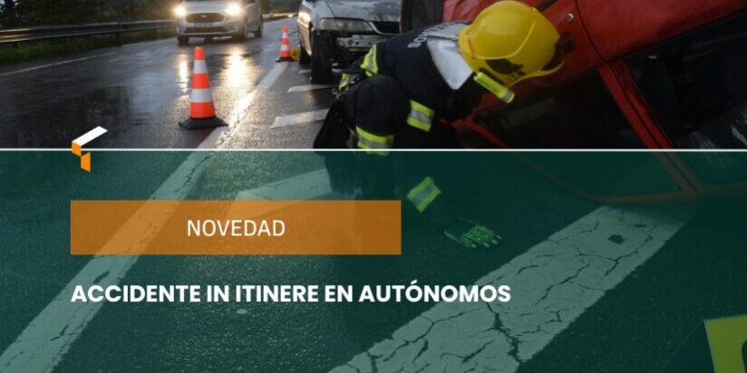 Accidente in itinere en autónomos